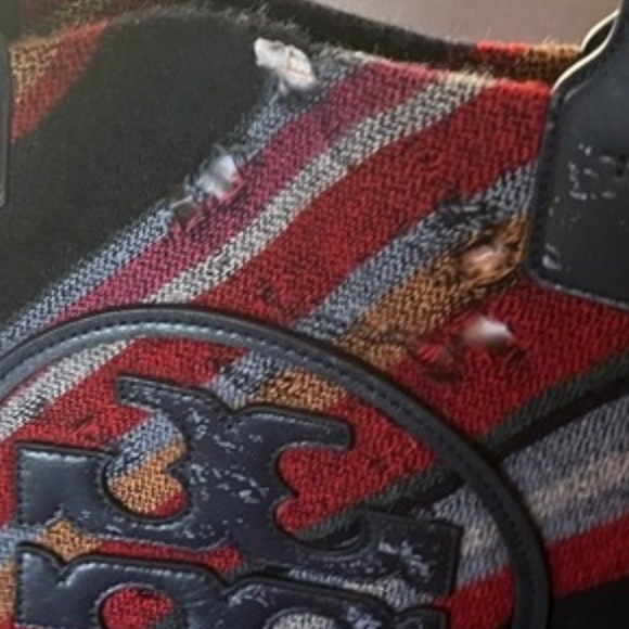 Tory Burch Ella Tote in Wool - Picture 9 of 10